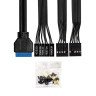 Корпус Minitower EXEGATE BAA-308MU2-UNS450 EX299238RUS
